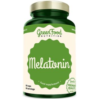 GreenFood Nutrition Melatonin podpora spánku a regenerace 60 cps