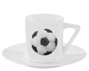 Espresso hrnek s podšálkem 100ml Football