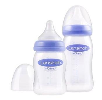 Lansinoh kojenecká láhev s NaturalWave savičkou (M) 240 ml 1 ks