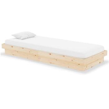 Rám postele masivní dřevo 75 × 190 cm Small Single, 819932 (819932)