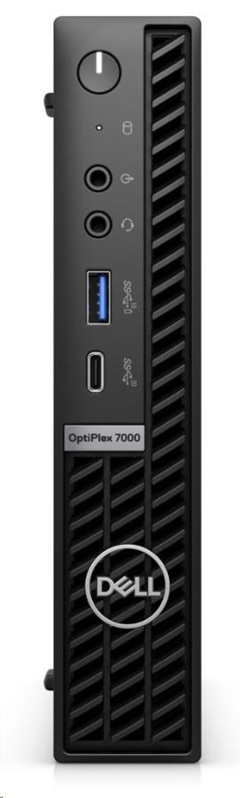 DELL PC OptiPlex 7000 MFF/TPM/i5-12500T/16GB/256GB SSD/130W Type-C/WLAN/vPro/Kb/Mouse/W11 Pro/3Y ProSpt