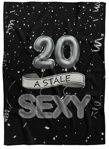 Deka Stále sexy – Černá (věk: 20, Podšití beránkem: NE)