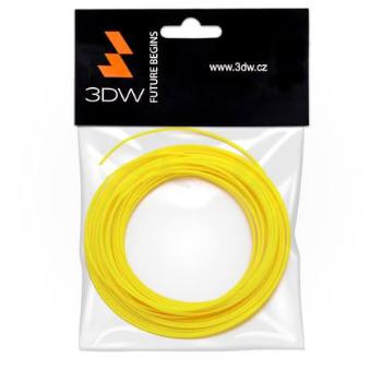 3DW - ABS filament 1,75mm žlutá, 10m, tisk 220-250°C, D11602