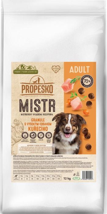 Propesko Mistr granule Adult s čerstvým kuřecím 12 kg