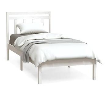 Rám postele bílý masivní dřevo 90 × 190 cm Single, 3100555 (3100555)