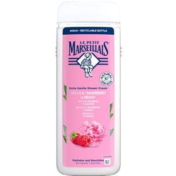 LE PETIT MARSEILLAIS Krémový sprchový gel Malina & Pivoňka 400 ml (3574661273341)