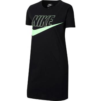 Nike SPORTSWEAR Dívčí šaty, černá, velikost M