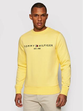 Tommy Hilfiger pánská žlutá mikina - XL (ZFF)