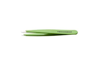 Tweezerman SLANT Green Apple pinzeta, zelené jablko