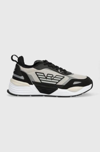 Sneakers boty EA7 Emporio Armani Ace Runner, béžová barva