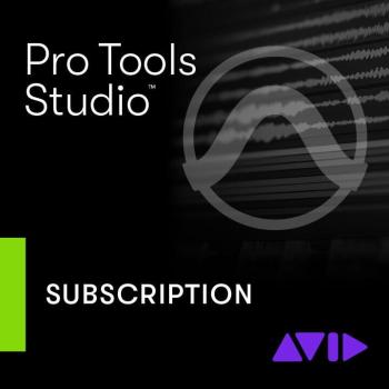 AVID Pro Tools Studio Annual New Subscription