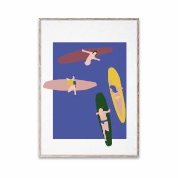 Plakát Surfers – 70 × 100 cm (zakázková výroba)