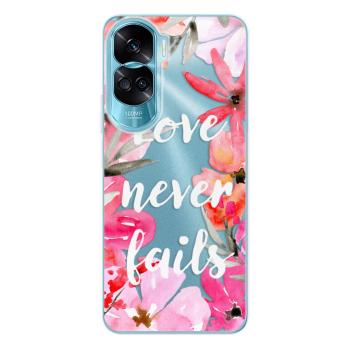 Odolné silikonové pouzdro iSaprio - Love Never Fails - Honor 90 Lite 5G