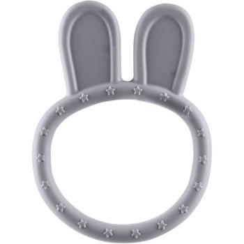 Zopa Silicone Teether Rabbit kousátko Dove Grey 1 ks