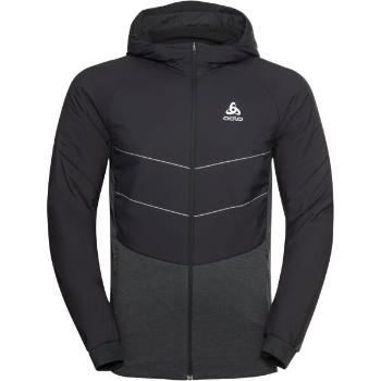 Odlo RUN EASY S-THERMIC Pánská běžecká bunda, černá, velikost S