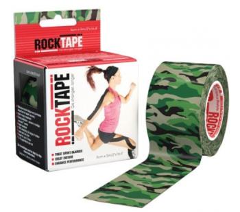 RockTape Design kinesiologický tejp - maskování zelená 5 m