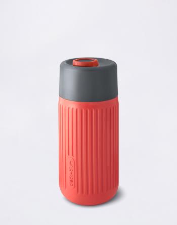 Black+Blum Glass Travel Cup Grey/Coral