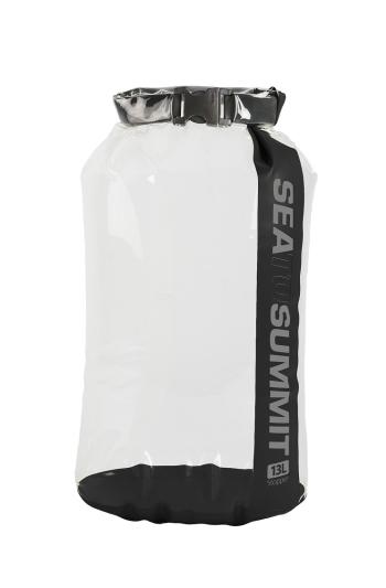 vak SEA TO SUMMIT Clear Stopper Dry Bag velikost: 13 litrů, barva: černá