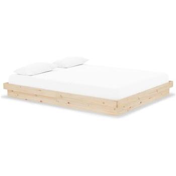 Rám postele masivní dřevo 160 × 200 cm, 819917 (819917)