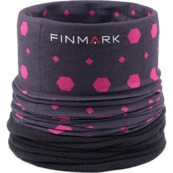 Finmark FSW-129 Dětský multifunkční šátek, černá, velikost UNI