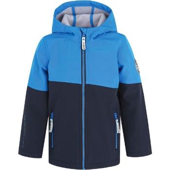 Loap LONDON Dětská softshellová bunda, modrá, velikost 134-140
