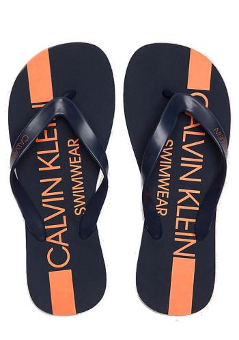 Pánské žabky Calvin Klein KM0KM00344 Tm. modrá 41/42