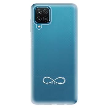 Odolné silikonové pouzdro iSaprio - čiré - Infinity - Samsung Galaxy A12