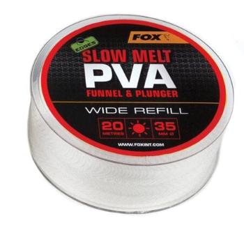 Fox Fishing Edges PVA Mesh Refill Slow Melt Wide 20 m 35 mm PVA punčocha