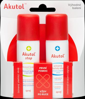 Akutol spray + STOP spray DUOPACK 2 x 60 ml