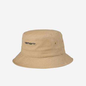 Carhartt WIP Script Bucket Hat I029937 DUSTY H BROWN/BLACK