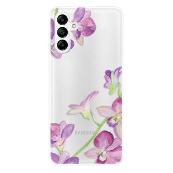 Odolné silikonové pouzdro iSaprio - Purple Orchid - Samsung Galaxy A04s