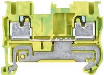 Průchodková svorka konektor Siemens 8WH60000CF07, zelenožlutá, 50 ks