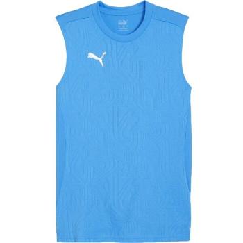 Puma TEAMFINAL TRAINING JERSEY Pánské sportovní tílko, modrá, velikost