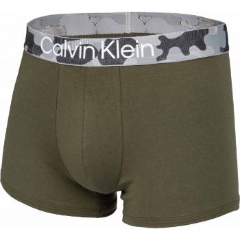 Calvin Klein TRUNK Pánské boxerky, khaki, velikost S