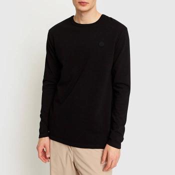 Pánské tričko Mel Longsleeve 10005402-2323 BLACK / BLACK