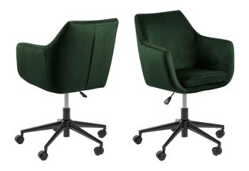 Kancelářská židle Nora – zelená