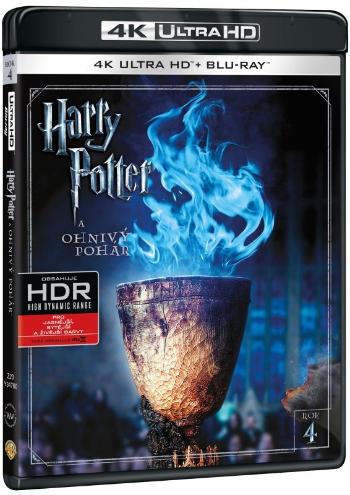 Harry Potter a ohnivý pohár (4K ULTRA HD+BLU-RAY) (2 BLU-RAY)