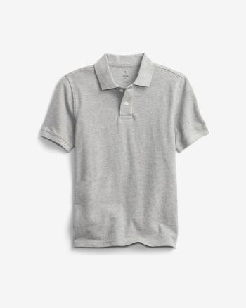 GAP Uni Polo triko dětské Šedá