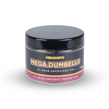 Mikbaits Gangster Mega Dumbells G2 Krab Ančovička Asa 24x30mm 500ml