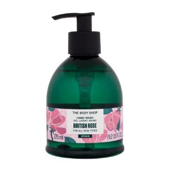 The Body Shop British Rose Hand Wash 275 ml tekuté mýdlo pro ženy