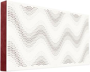 Mega Acoustic FiberPRO120 Sinus White/Dark Red Absorpční dřevěný panel