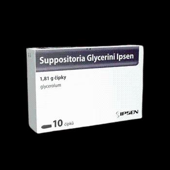 Suppositoria Glycerini Ipsen 1.81 g čípky 10 ks