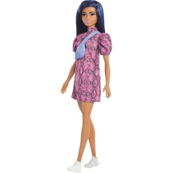 Mattel Barbie modelka šaty se vzorem hadí kůže