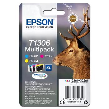 EPSON T1306 (C13T13064012) - originální cartridge, barevná, 30,3ml