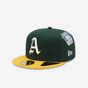 New Era Oakland Athletics Cooperstown Patch Green 59FIFTY Fitted Cap 60222531