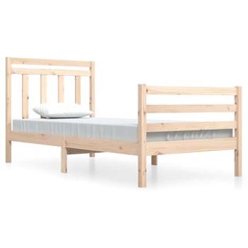 Rám postele masivní dřevo 100 × 200 cm, 3105305 (3105305)