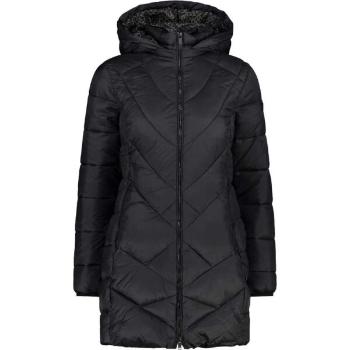 CMP WOMAN PARKA SNAPS HOOD Dámská parka, černá, velikost