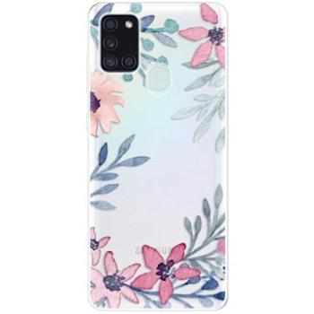 iSaprio Leaves and Flowers pro Samsung Galaxy A21s (leaflo-TPU3_A21s)