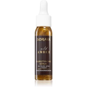 Soraya Gold Amber sérum proti vráskám na obličej, krk a dekolt 30 ml