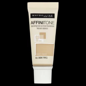 Maybelline Affinitone krycí hydratační make-up s vitaminem E 03 Light Sand Beige 30 ml